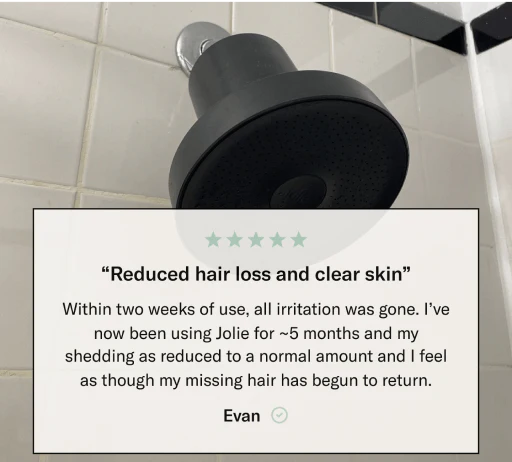THE FILTERED SHOWERHEAD